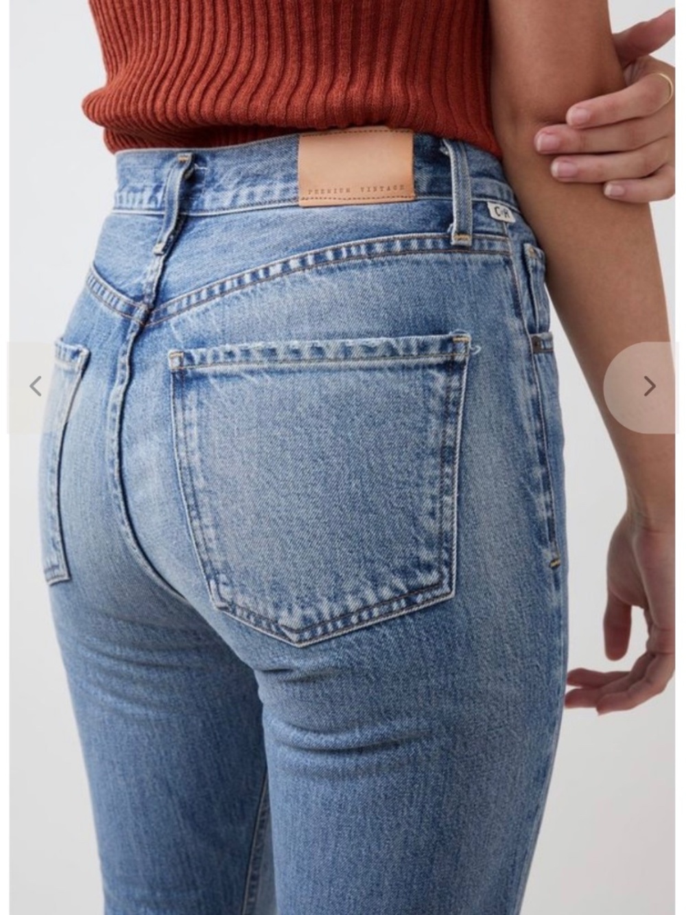 The citizens of Humanity Estella High Rise Ankle Flare Jean. - Picture 3 of 10